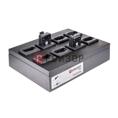 Терминал зарядки, сбора и хранения данных на 8 слотов РЕВИЗОР Т8 HDD