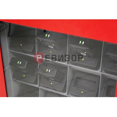 Терминал зарядки, сбора и хранения данных на 20 слотов РЕВИЗОР Т20 HDD