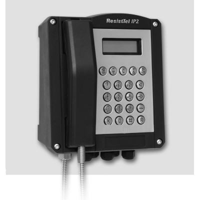 ResistTel IP2 relay Всепогодный промышленный телефон (с реле)