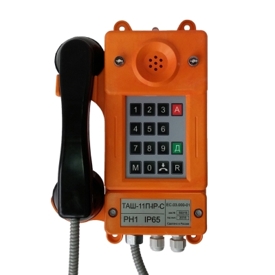 ТАШ-11П-IP-С Всепогодный промышленный телефонный аппарат